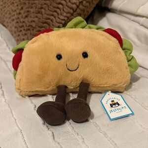 Jellycat Amuseables Smiling Taco Plush